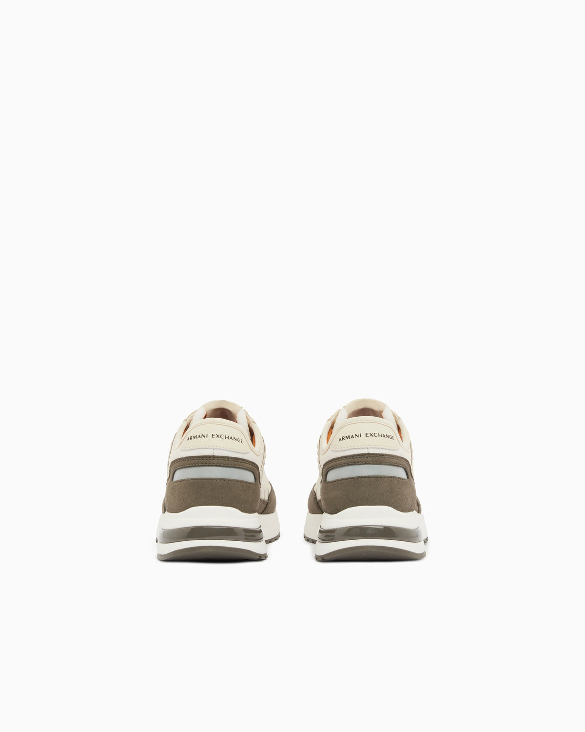 Sneakers in ripstop with micro suede
