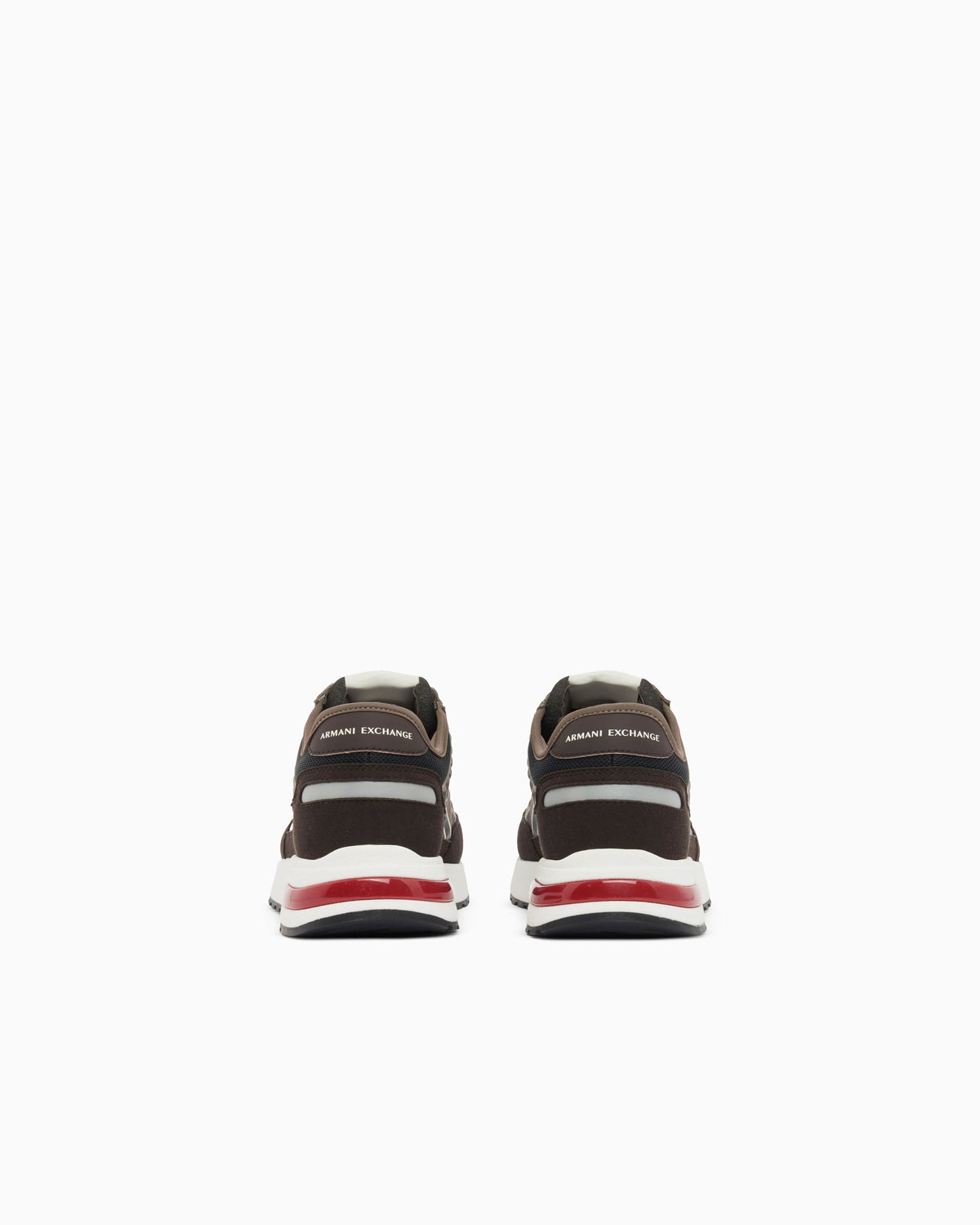 Sneakers in ripstop with micro suede