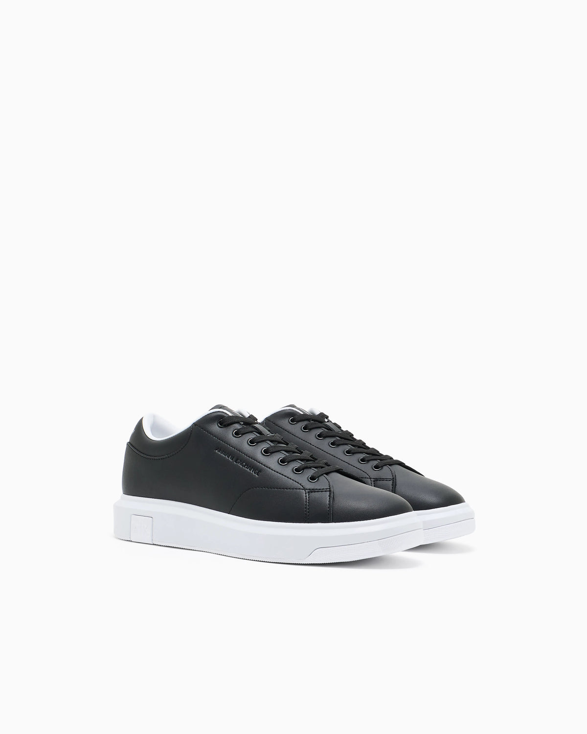 Sneakers in split leather