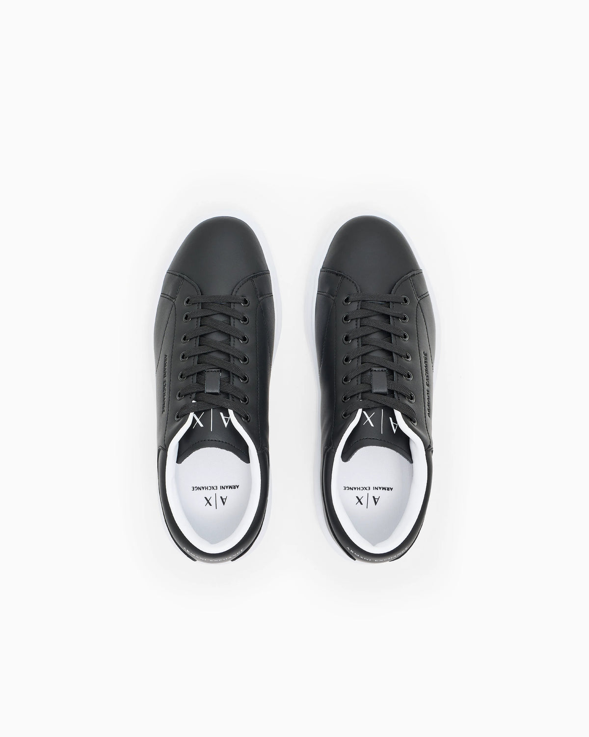 Sneakers in split leather