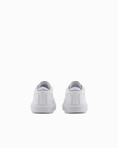 Sneakers in split leather