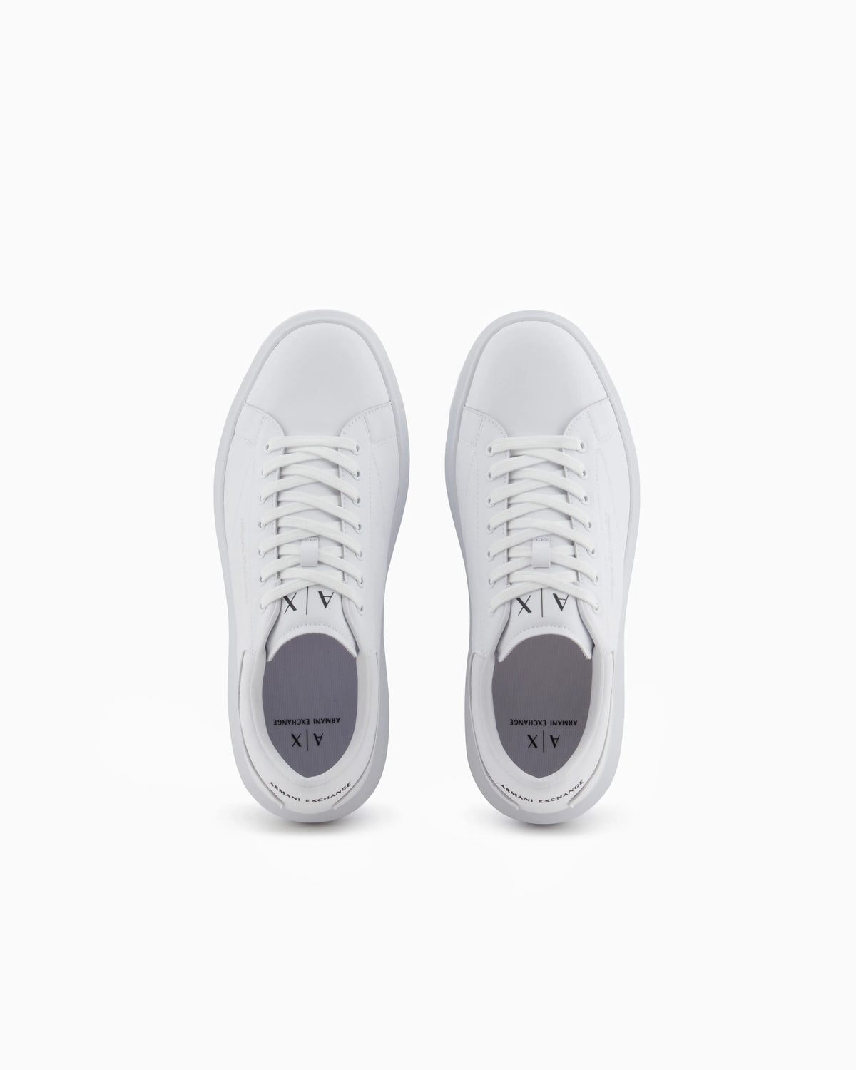Sneakers in split leather