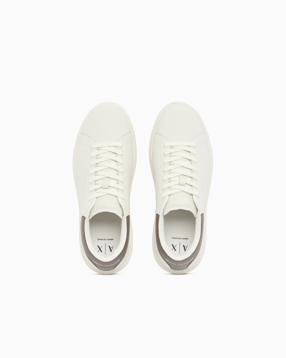 Sneakers in split leather