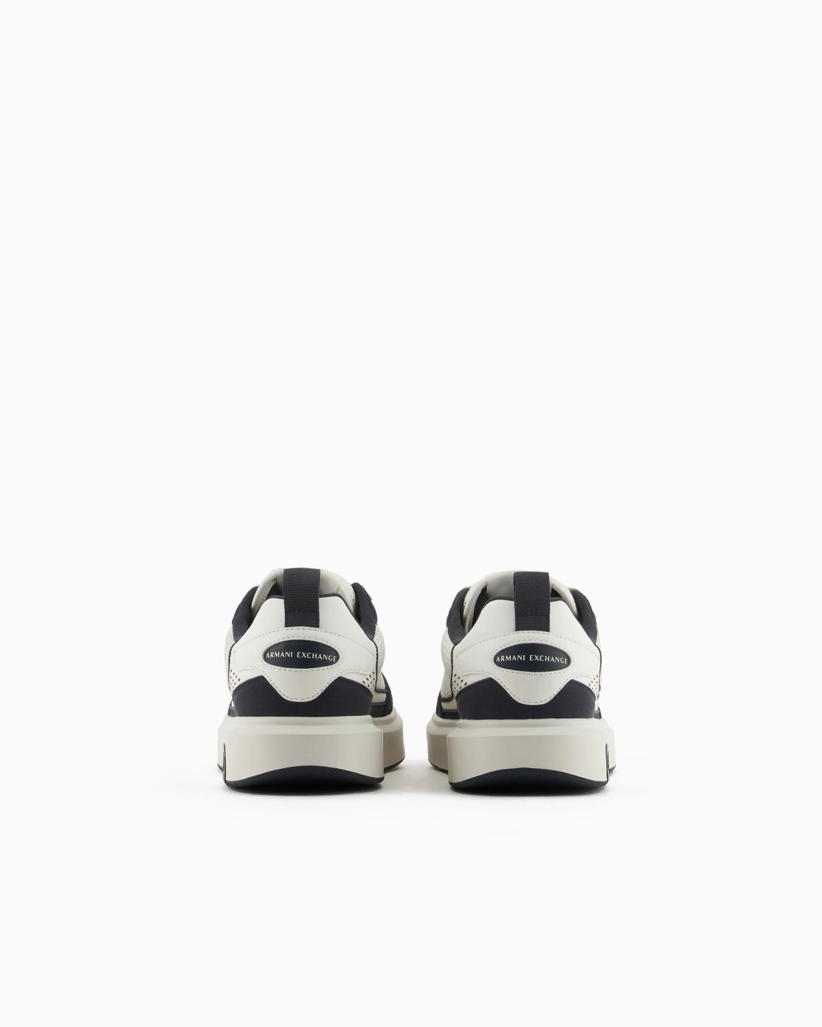 Mesh sneakers with logo on the side