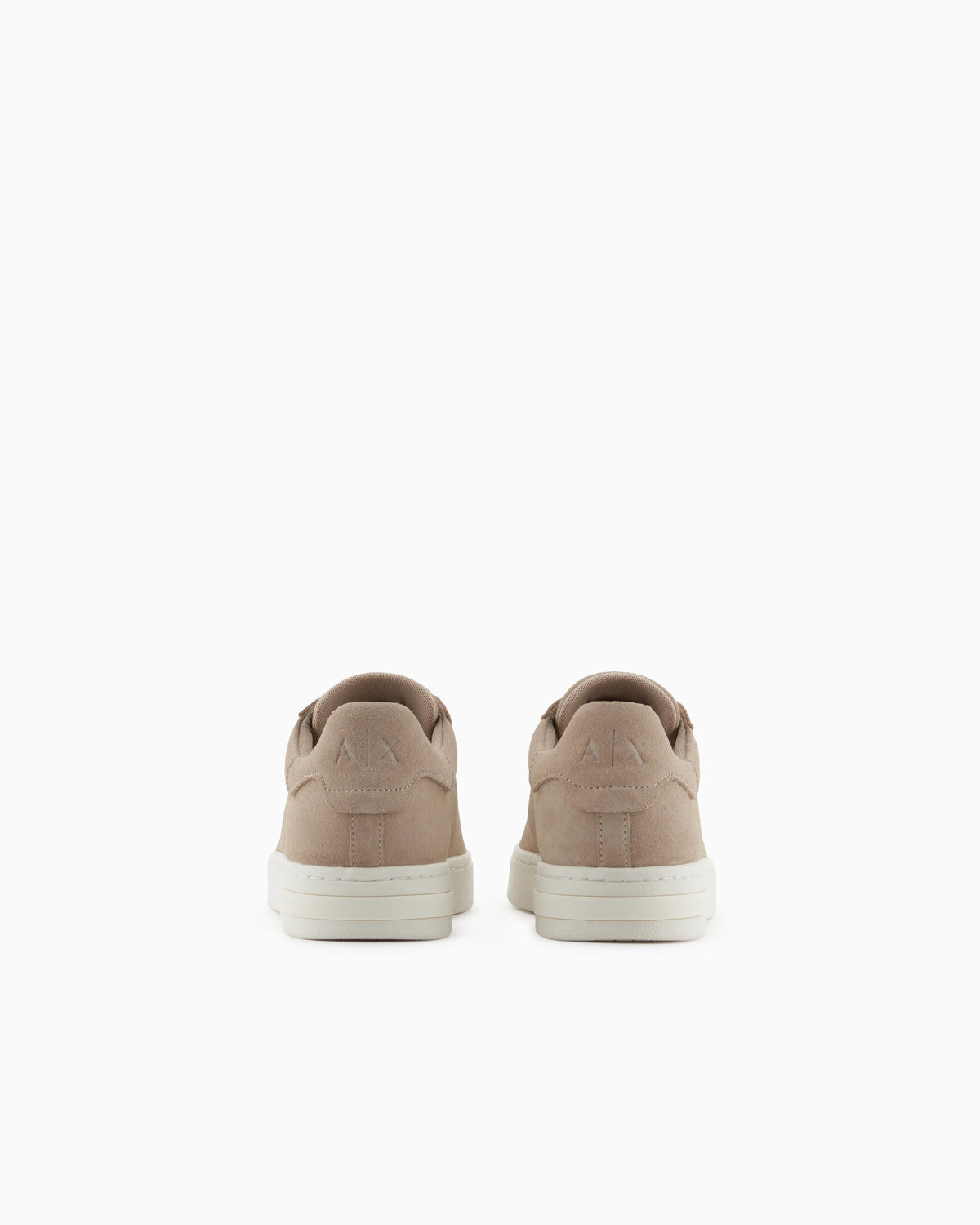 Leather sneakers with logo