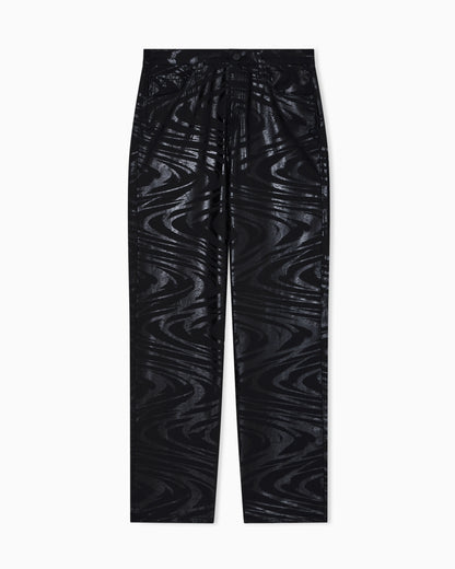 Low rise relaxed fit shaded jeans