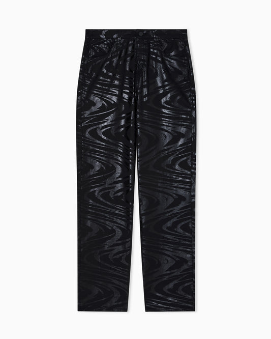 Low rise relaxed fit shaded jeans