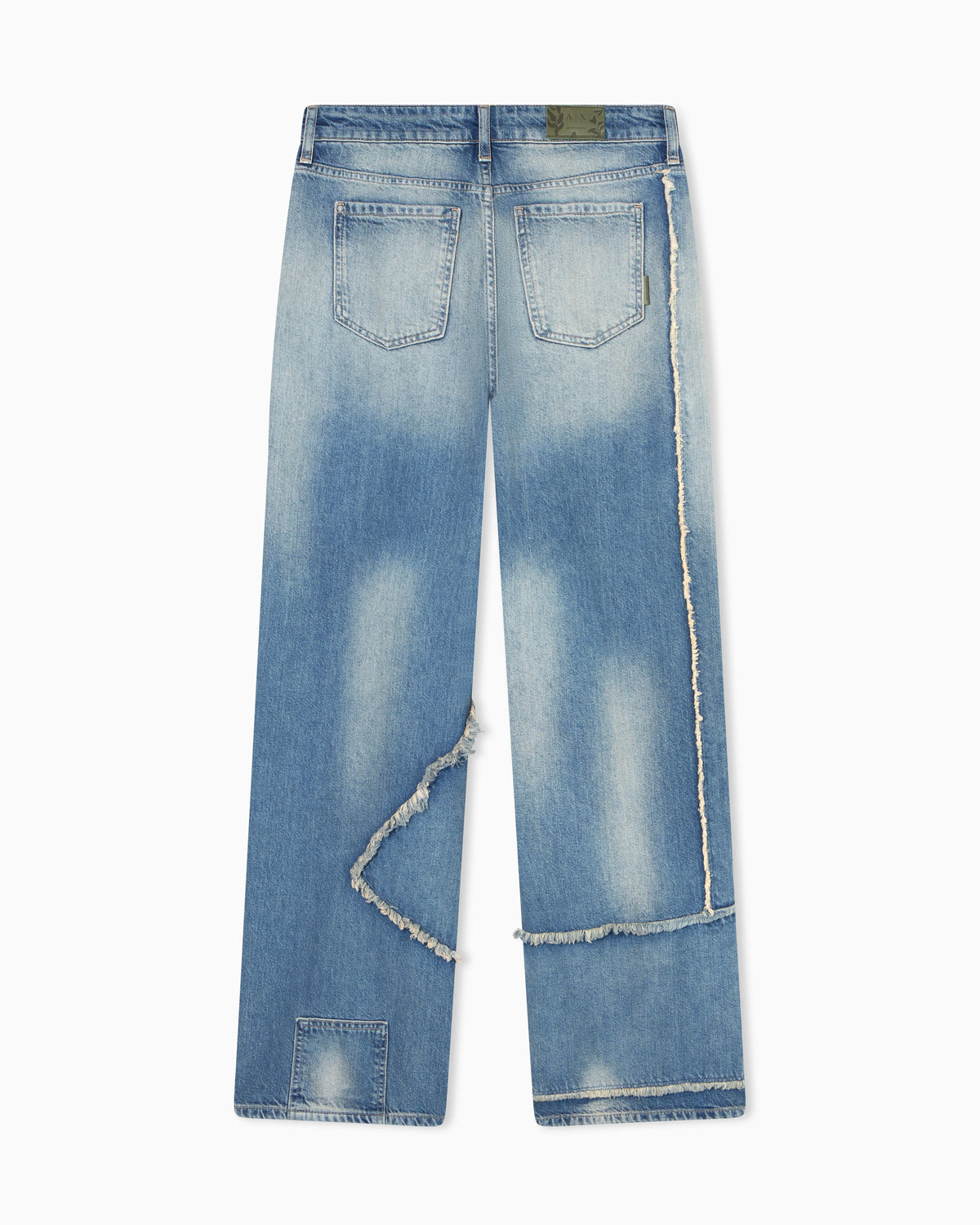 Relaxed Fit Jeans in Pigmented Denim Used Look