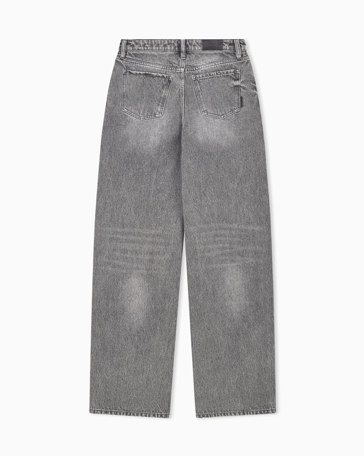 Oversized 5-pocket jeans in rigid cotton with embellishment