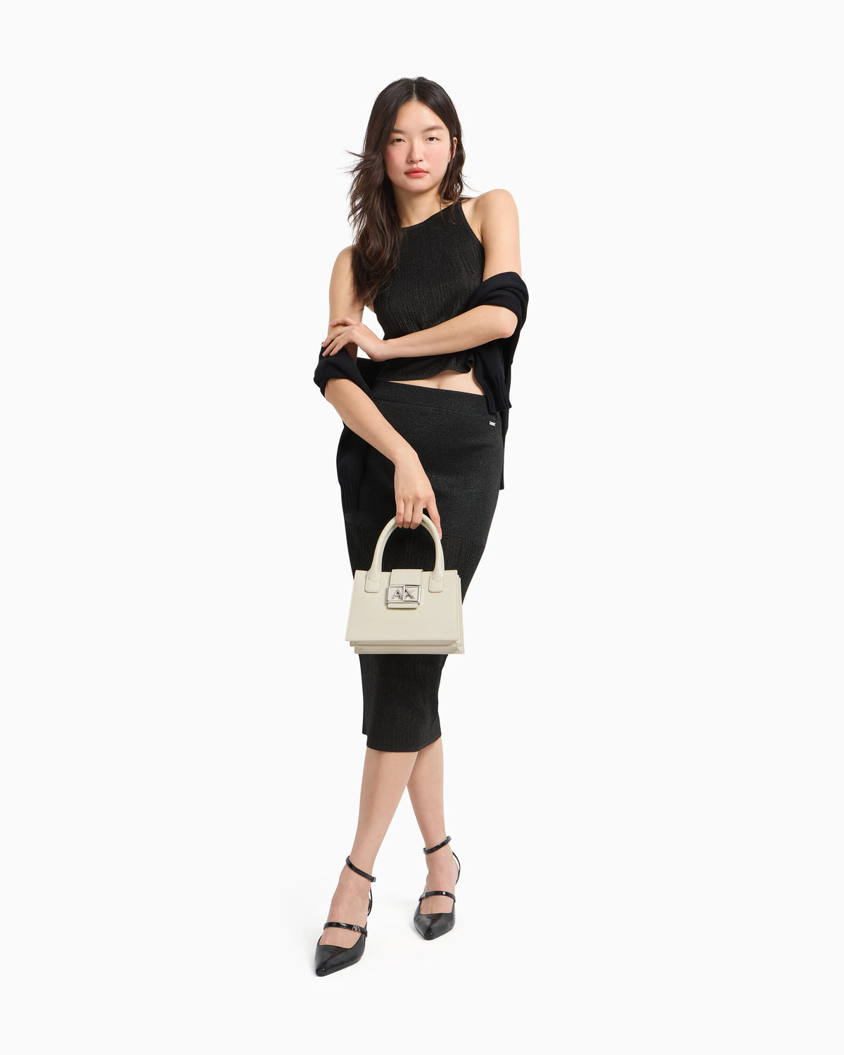 Lurex yarn top