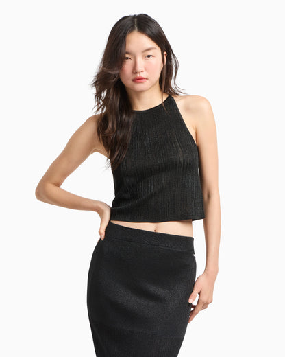 Lurex yarn top