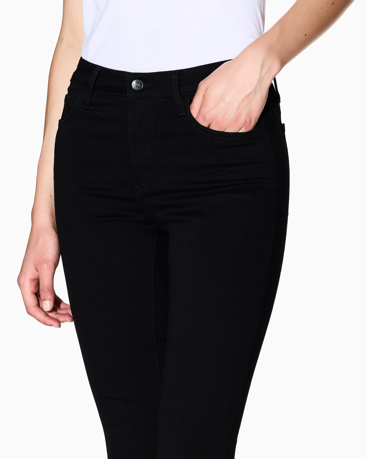 Super skinny five-pocket jeans in stretch cotton Essential
