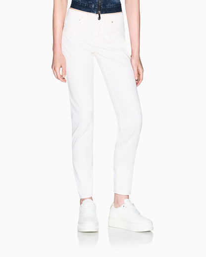 Super skinny jeans in stretch satin