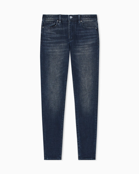 Super skinny used effect jeans