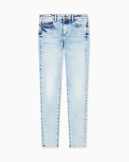 Super Skinny Stretch Denim Jeans with Details