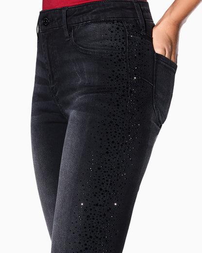 super skinny 5 pockets pant in denim stretch