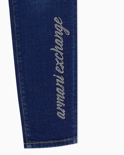 slim fit 5 pockets pant in denim stretch