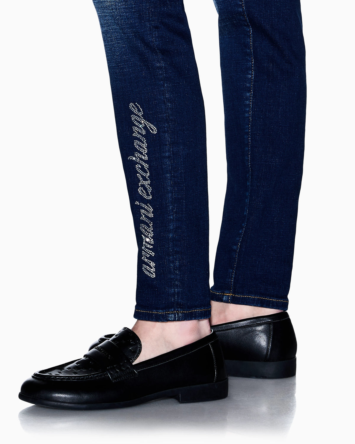 slim fit 5 pockets pant in denim stretch