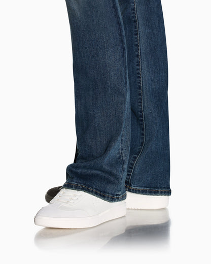 Flare Indigo Ultra-Stretch Jeans