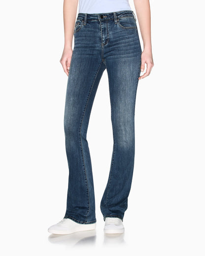 Flare Indigo Ultra-Stretch Jeans