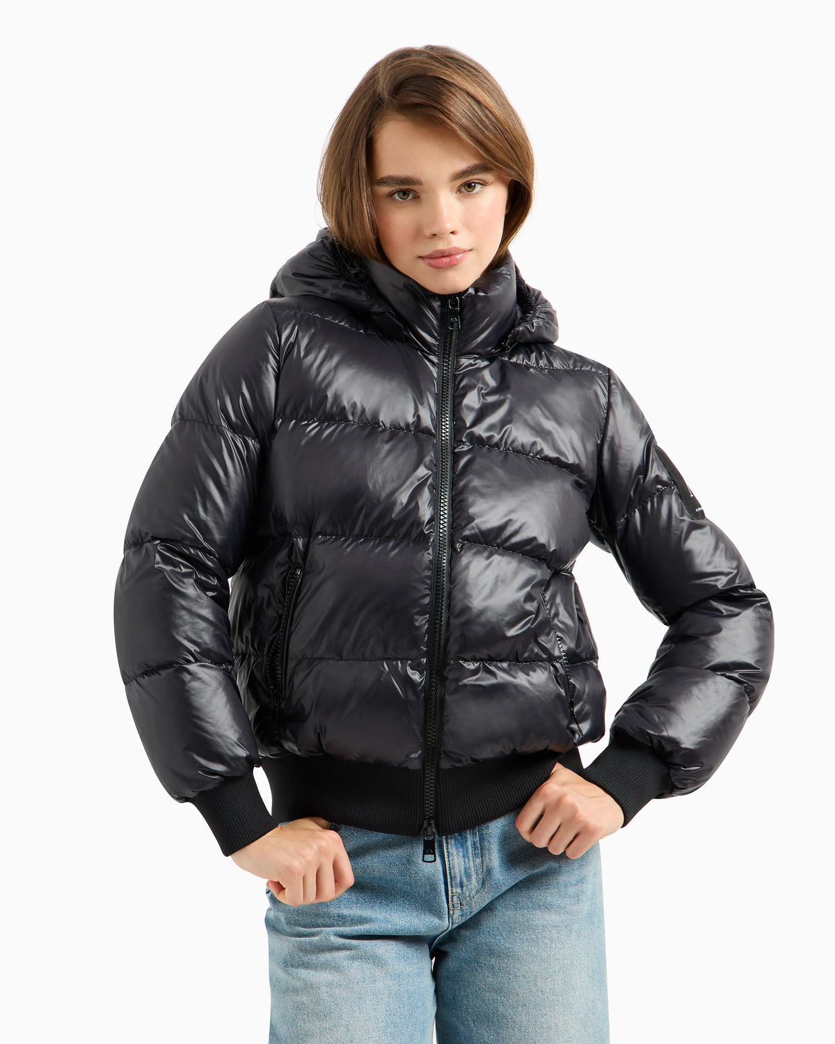 Icon Project Padded Jacket with Hood
