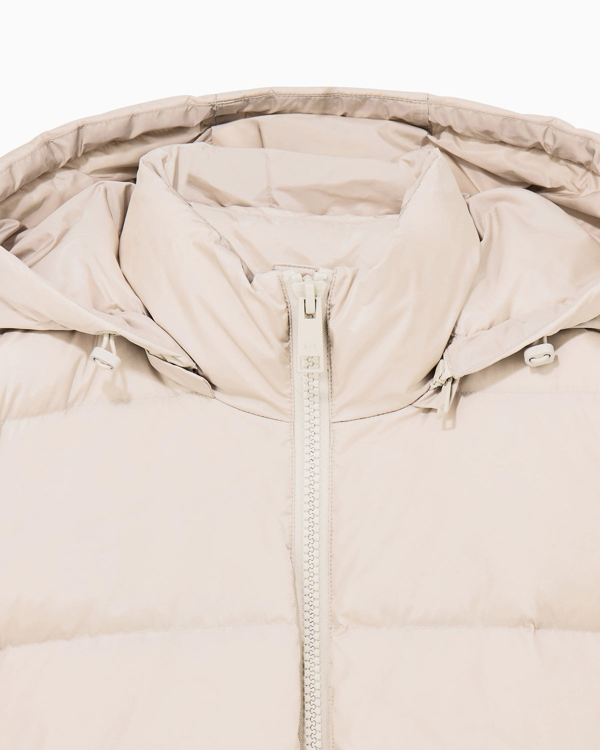down jacket in downproof nylon