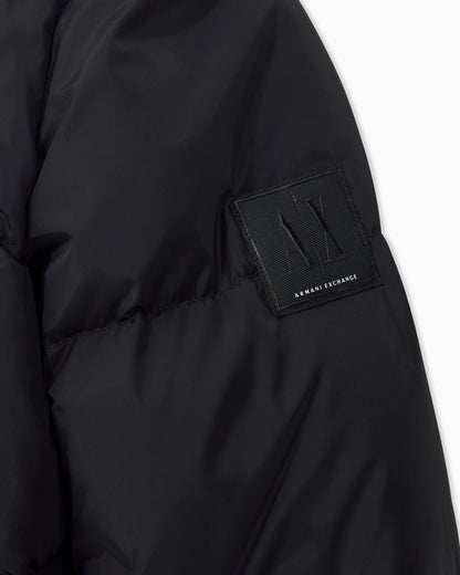 down jacket in downproof nylon