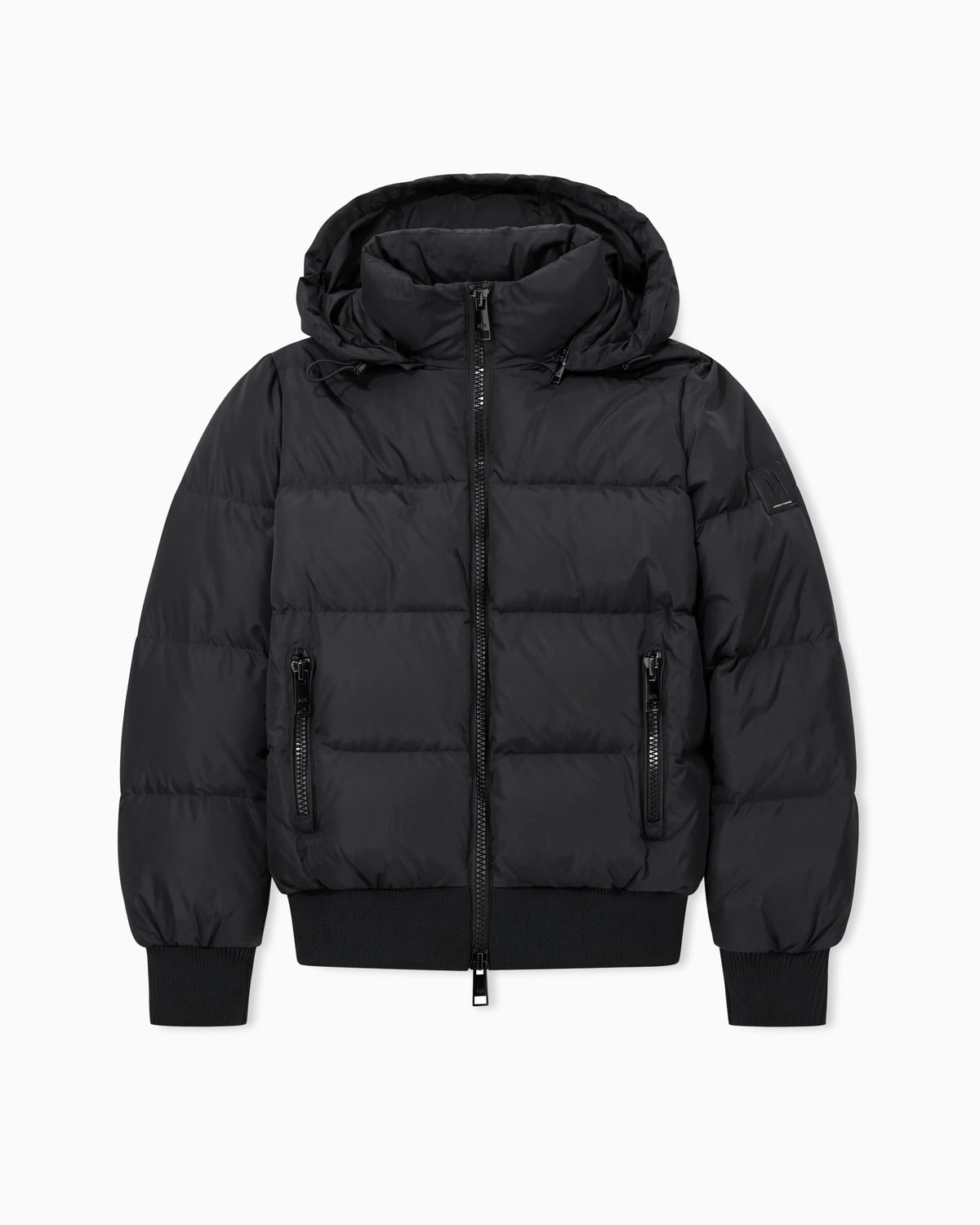 down jacket in downproof nylon