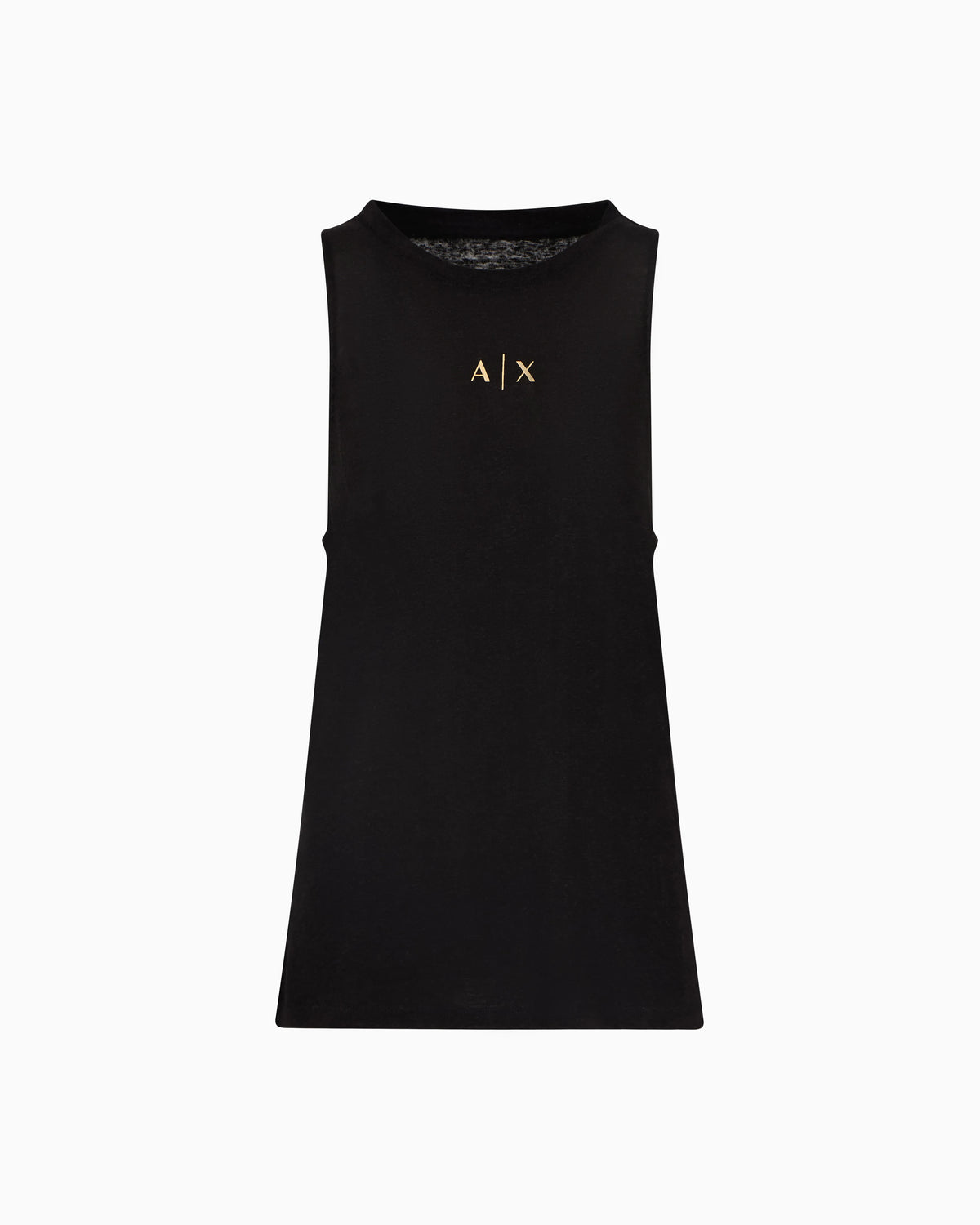 Oversized tank top with logo print on the back