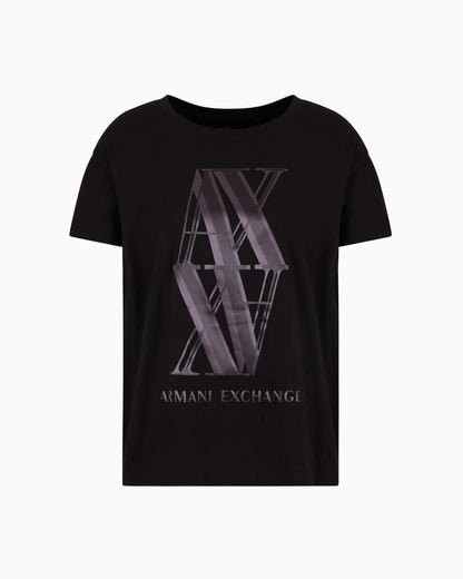 Relaxed fit T-shirt with maxi logo