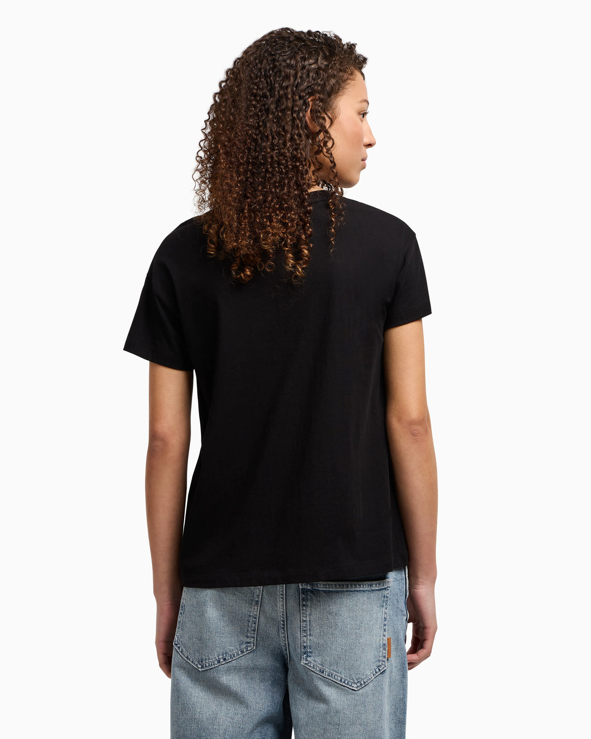 Relaxed fit T-shirt with maxi logo