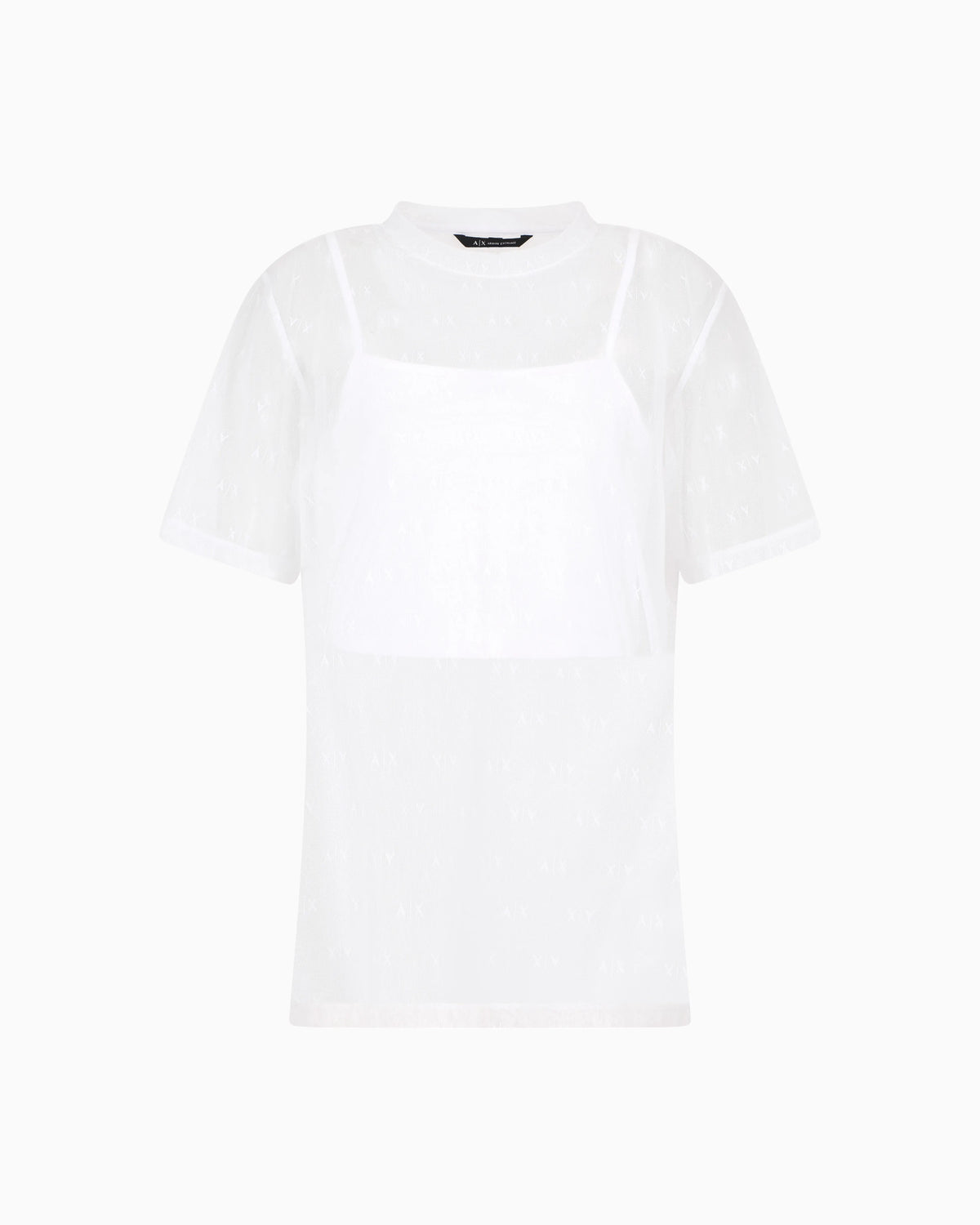 Transparent T-shirt with top