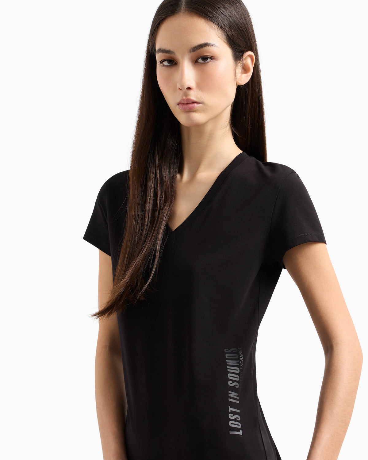 Lost in sounds slim fit t-shirt