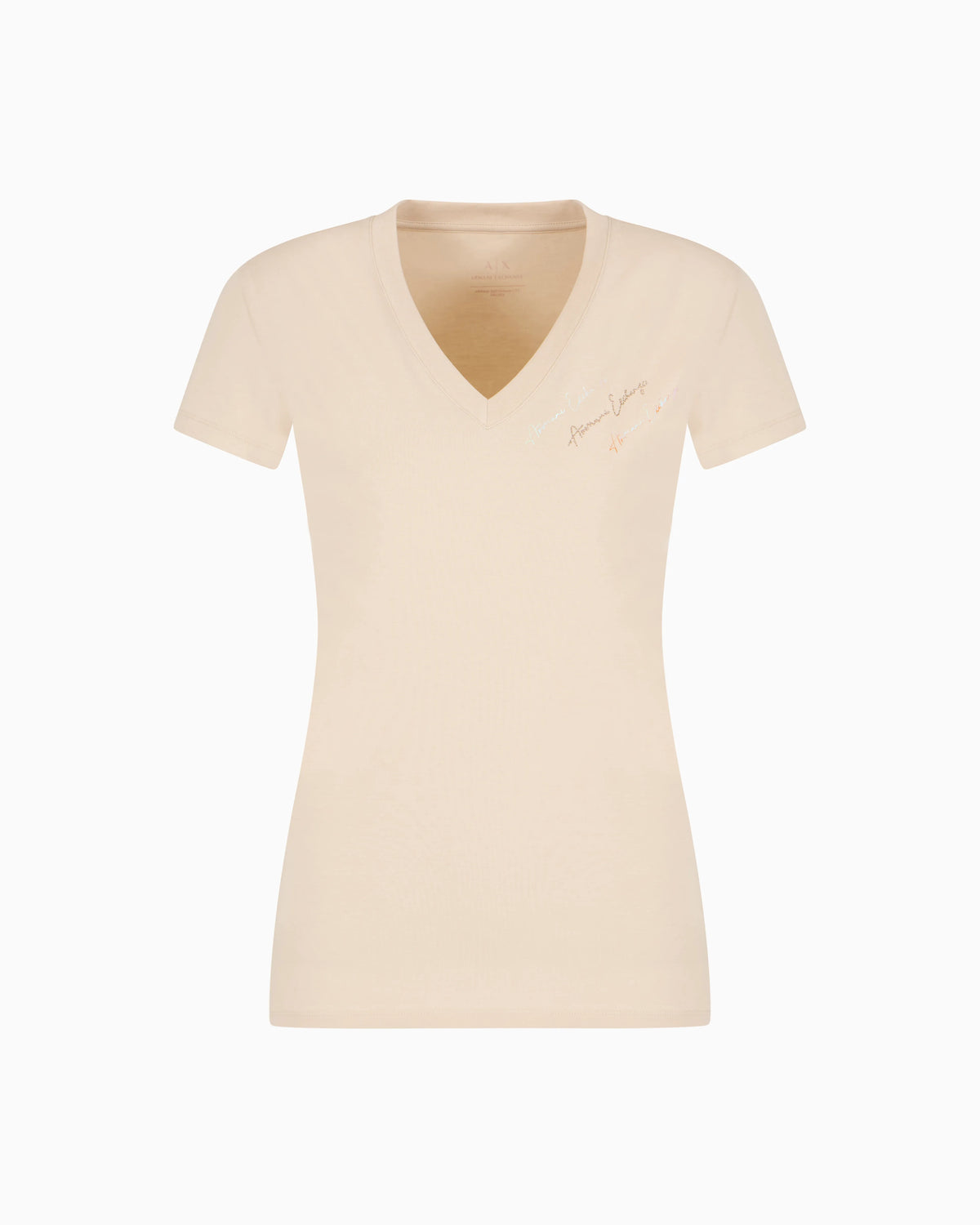 Slim fit T-shirt with signature logo