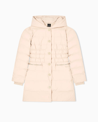 Nylon taffeta jacket with hood