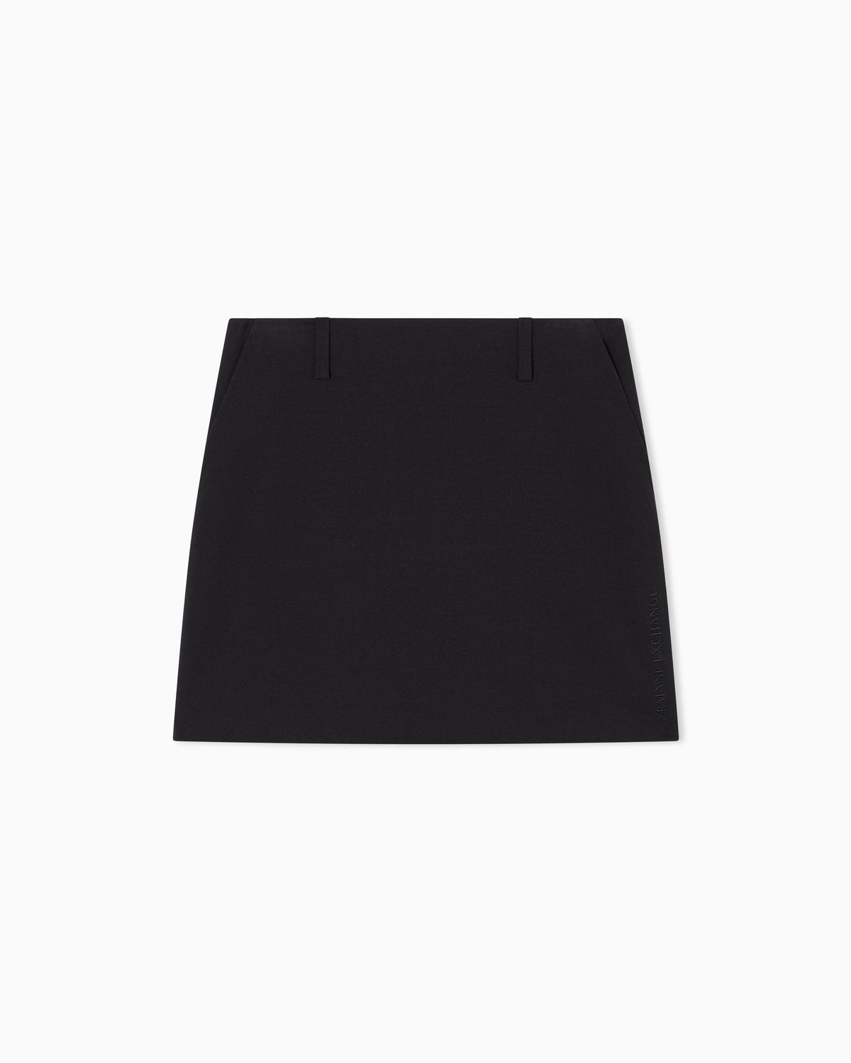 Flared mini skirt