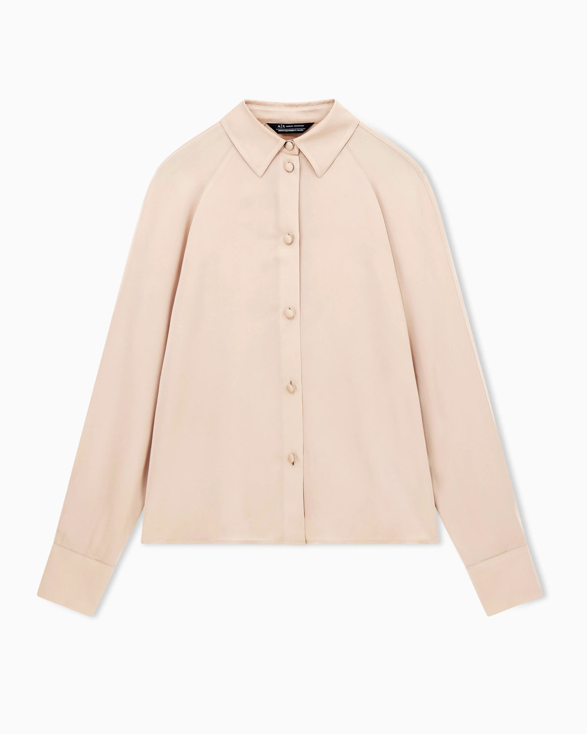 Satin viscose shirt