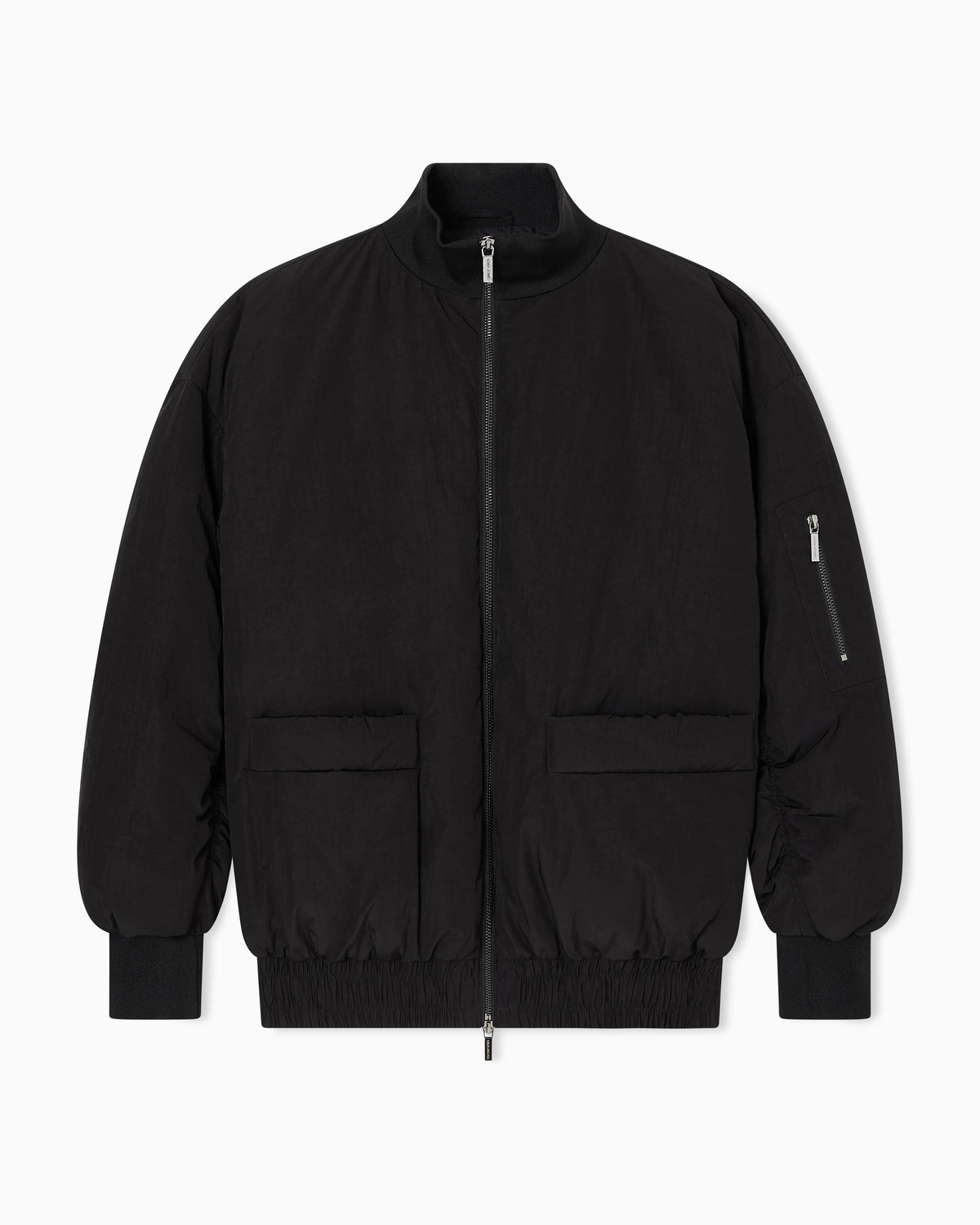 Recycled nylon bomber jacket