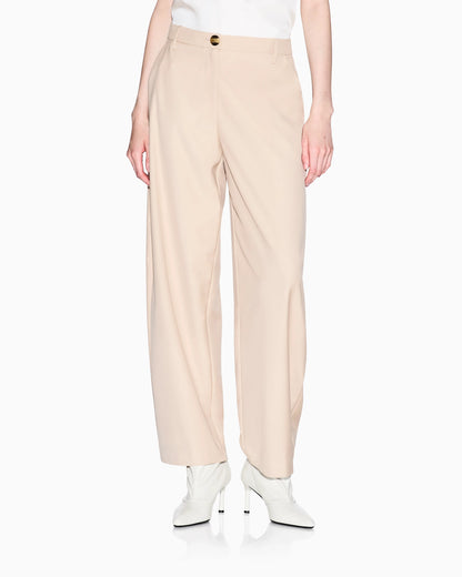 Chino trousers with button