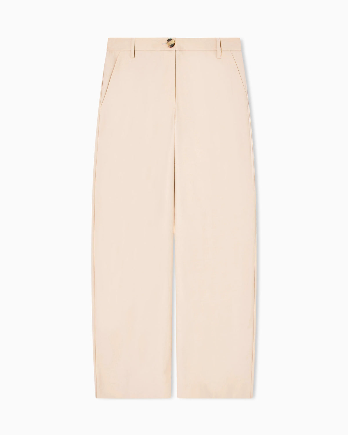 Chino trousers with button