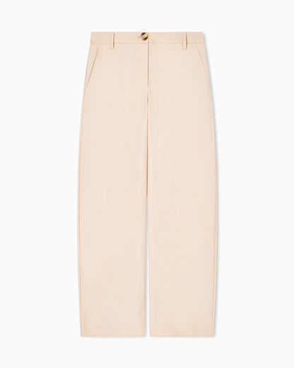 Chino trousers with button