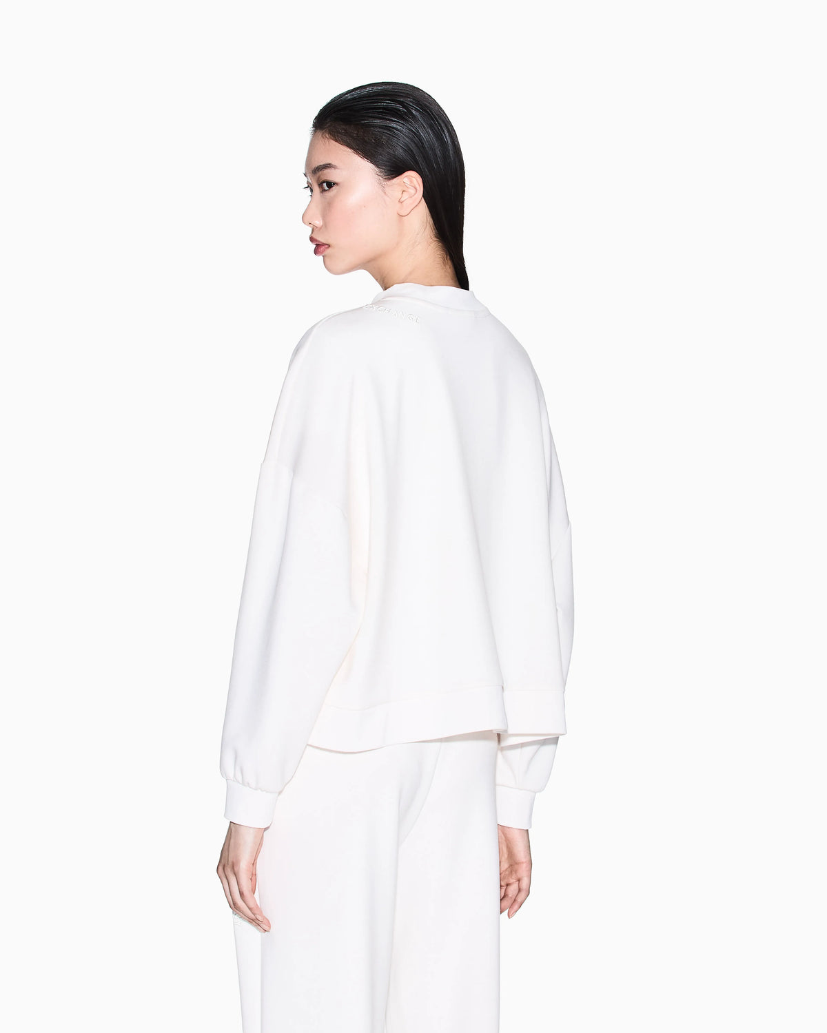 Cropped Crewneck Sweatshirt