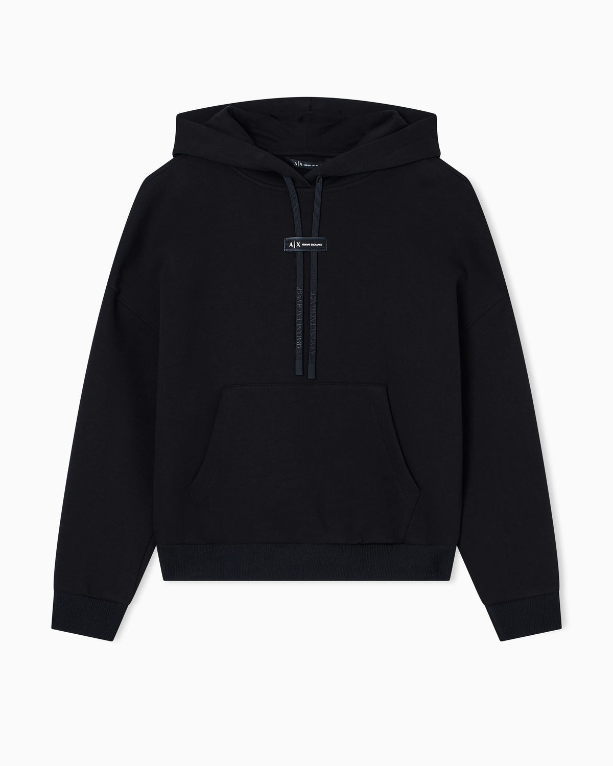 Hoodie in soft fleece fabric