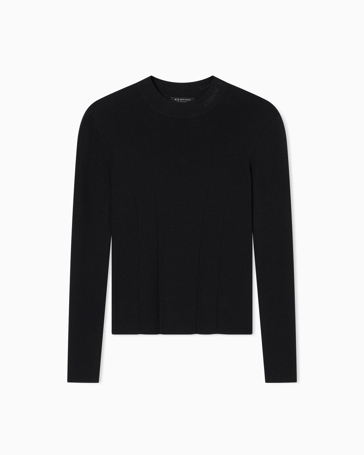 Wide rib sweater