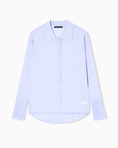 Cashmere blend knit cardigan