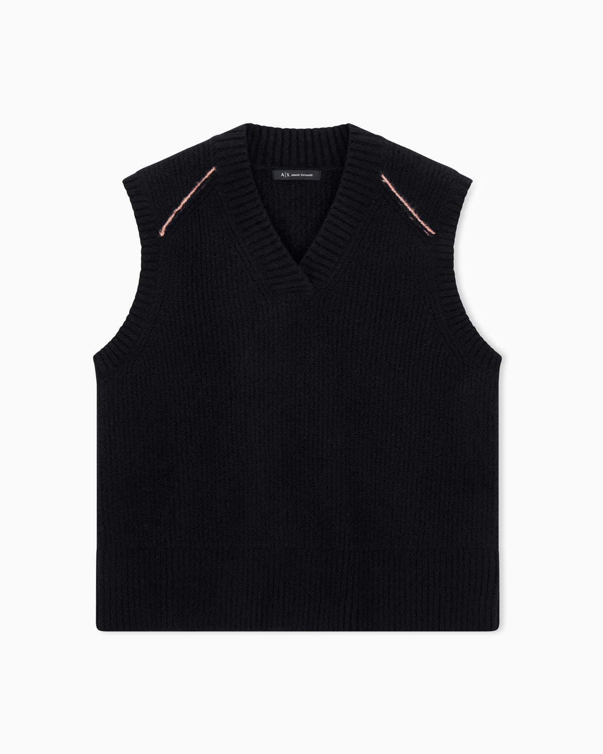 Sleeveless knitted vest