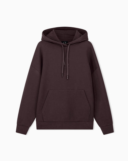 sweatshirt in jersey bonded stretch cotton