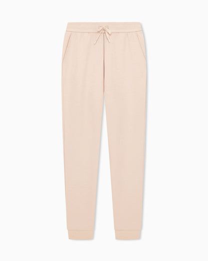 regular fit trousers jersey bonded stretch cotton