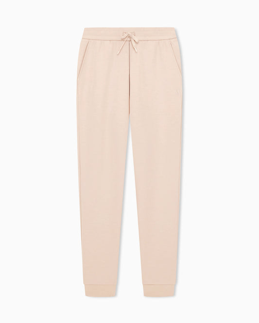 regular fit trousers jersey bonded stretch cotton