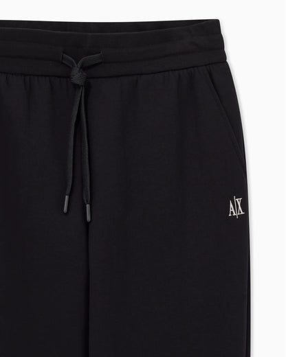 regular fit trousers jersey bonded stretch cotton